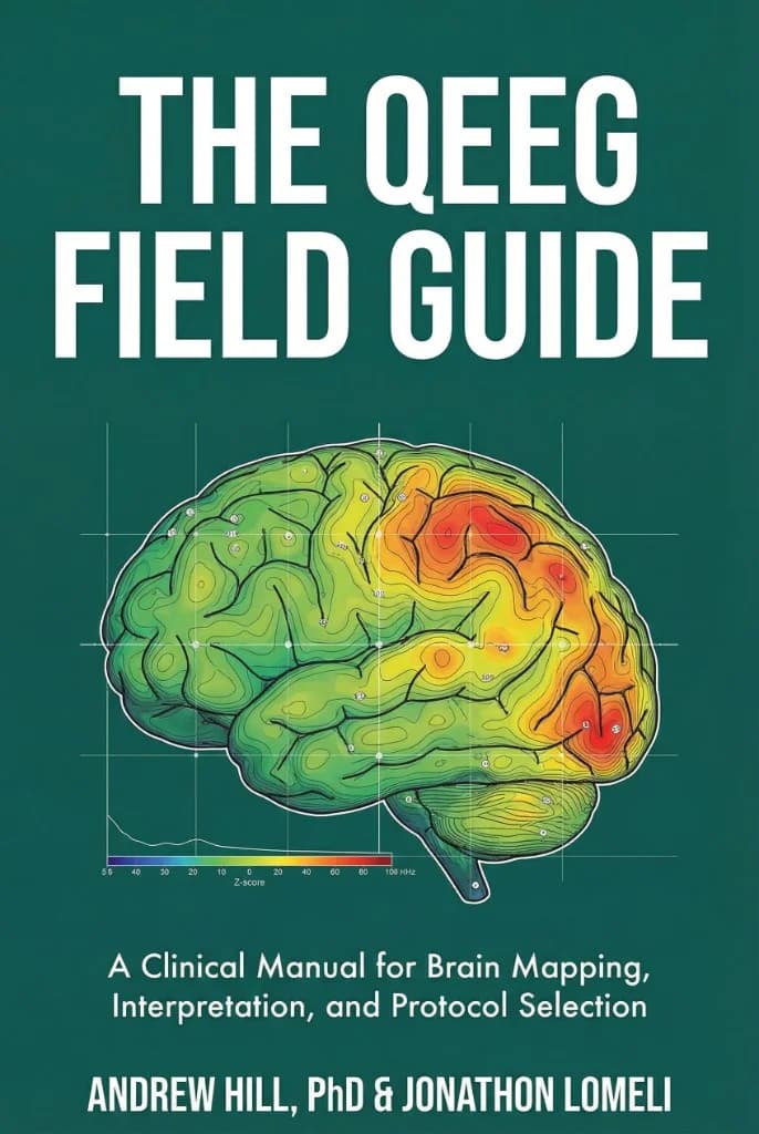 The QEEG Field Guide by Andrew Hill, PhD & Jonathon Lomeli — book cover